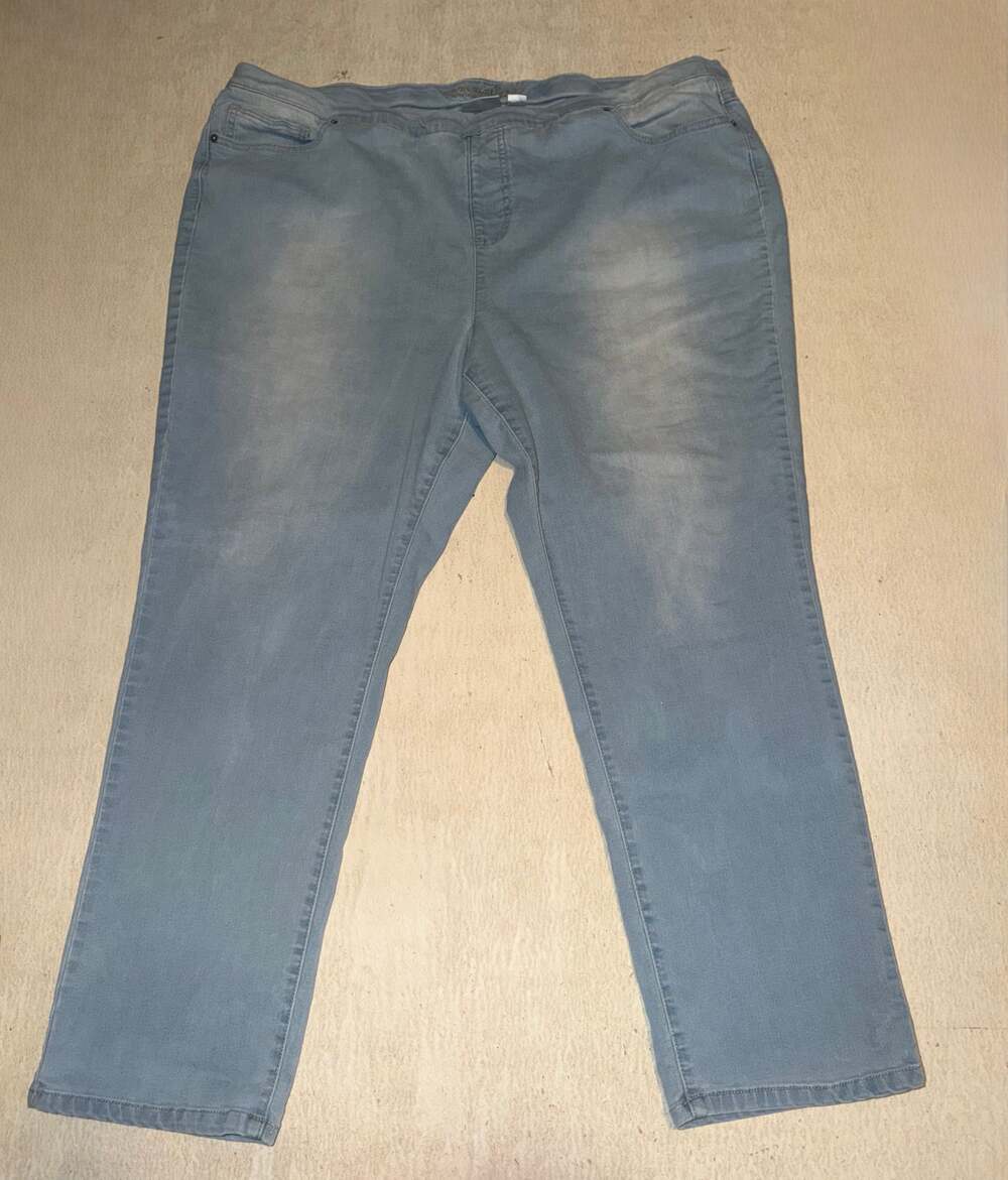 Wonder denim collection women’s tummy control blue jeans